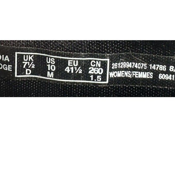 Clarks Women Cloudsteppers Caddlell Rush Brown Ankle Boots 10 Leather Side Zip - Picture 7 of 9